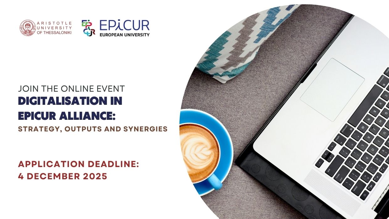 Join the Online Event - Digitalisation in EPICUR Alliance: Strategy, Outputs and Synergies